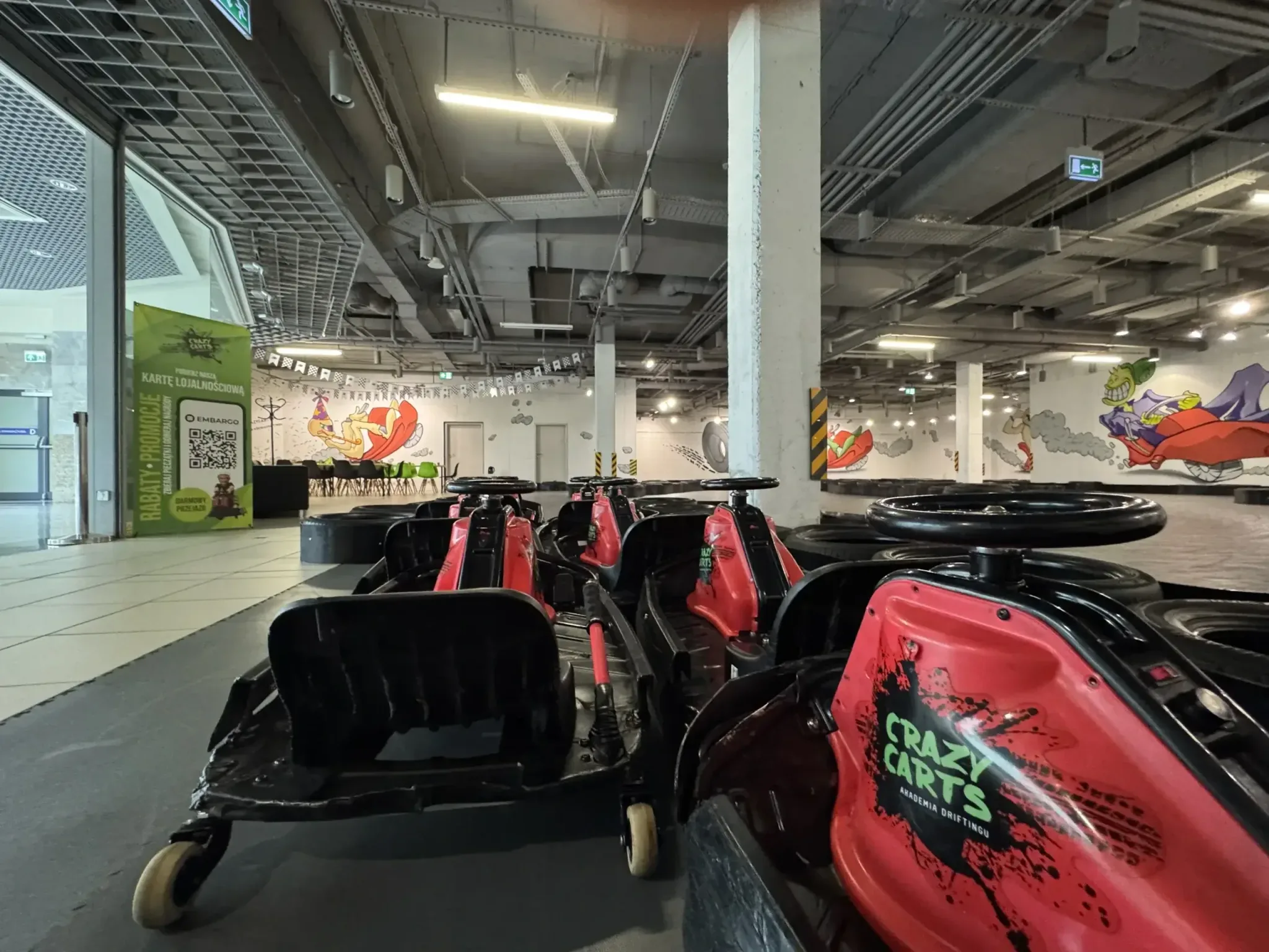 Gokarty do driftu w Kaliszu – Crazy Carts Tęcza (2)